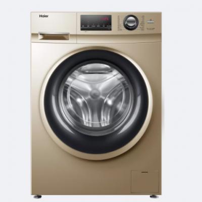 海尔 全自动滚筒洗衣机10公斤 家用大容量变频一级能效洗衣机 G100108B12G