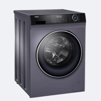 海尔10KG全自动滚筒变频洗衣机家用节能大容量一级能效智能投放空气洗除菌螨洗烘一体机G100208HBD12S