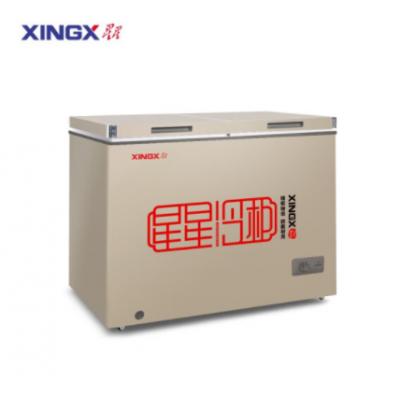 星星（XINGX）冷柜 BCD-206GCT曲底双温顶开门 